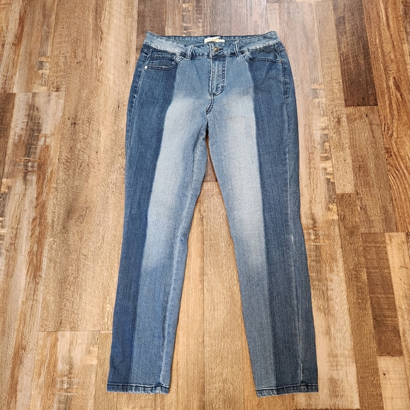 Artisan NY Colorblock Jeans - Picture 1 of 4